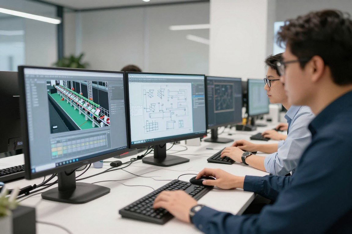 MAIKONG engineers customizing production line design