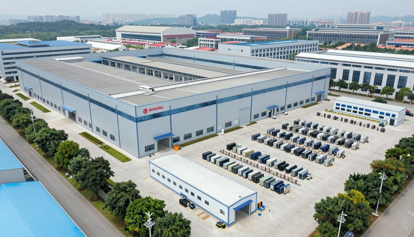 MAIKONG factory facility in GD province showing production capabilities