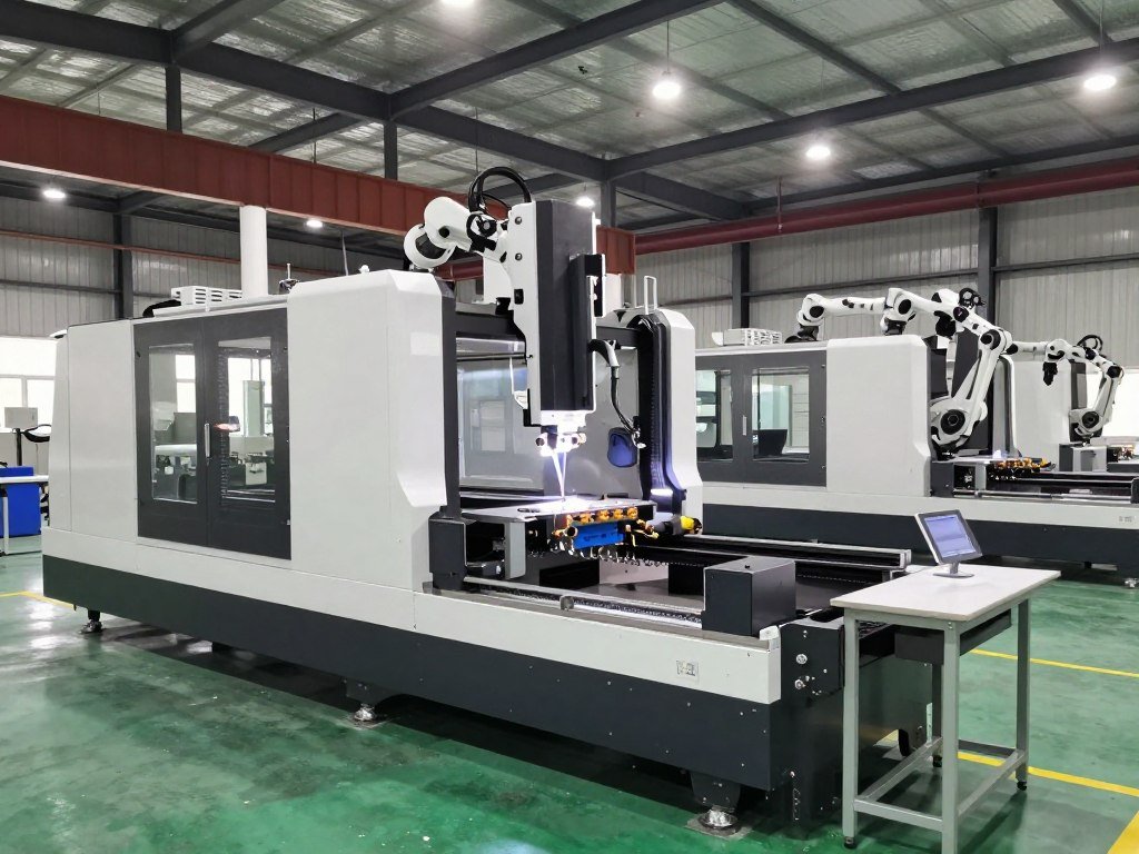 MAIKONG factory floor with advanced manufacturing equipment