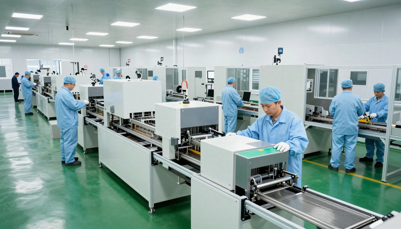 MAIKONG factory production floor with quality control