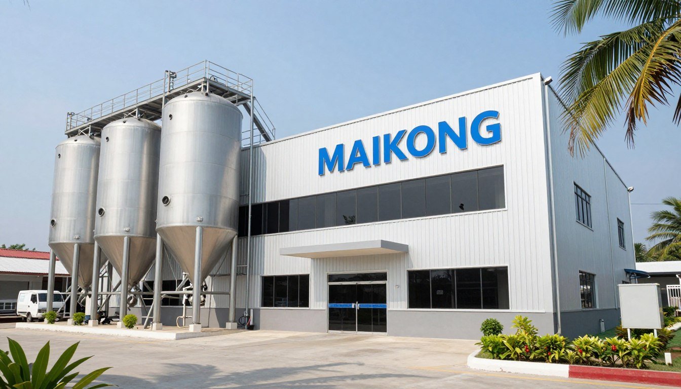 MAIKONG fish feed production facility in Thailand