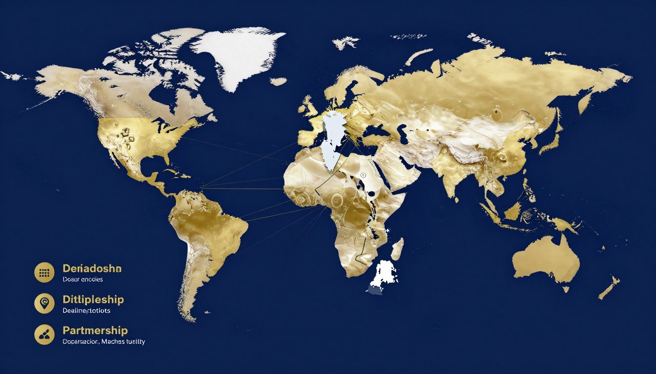 MAIKONG global distribution network showing Philippines partnership opportunities