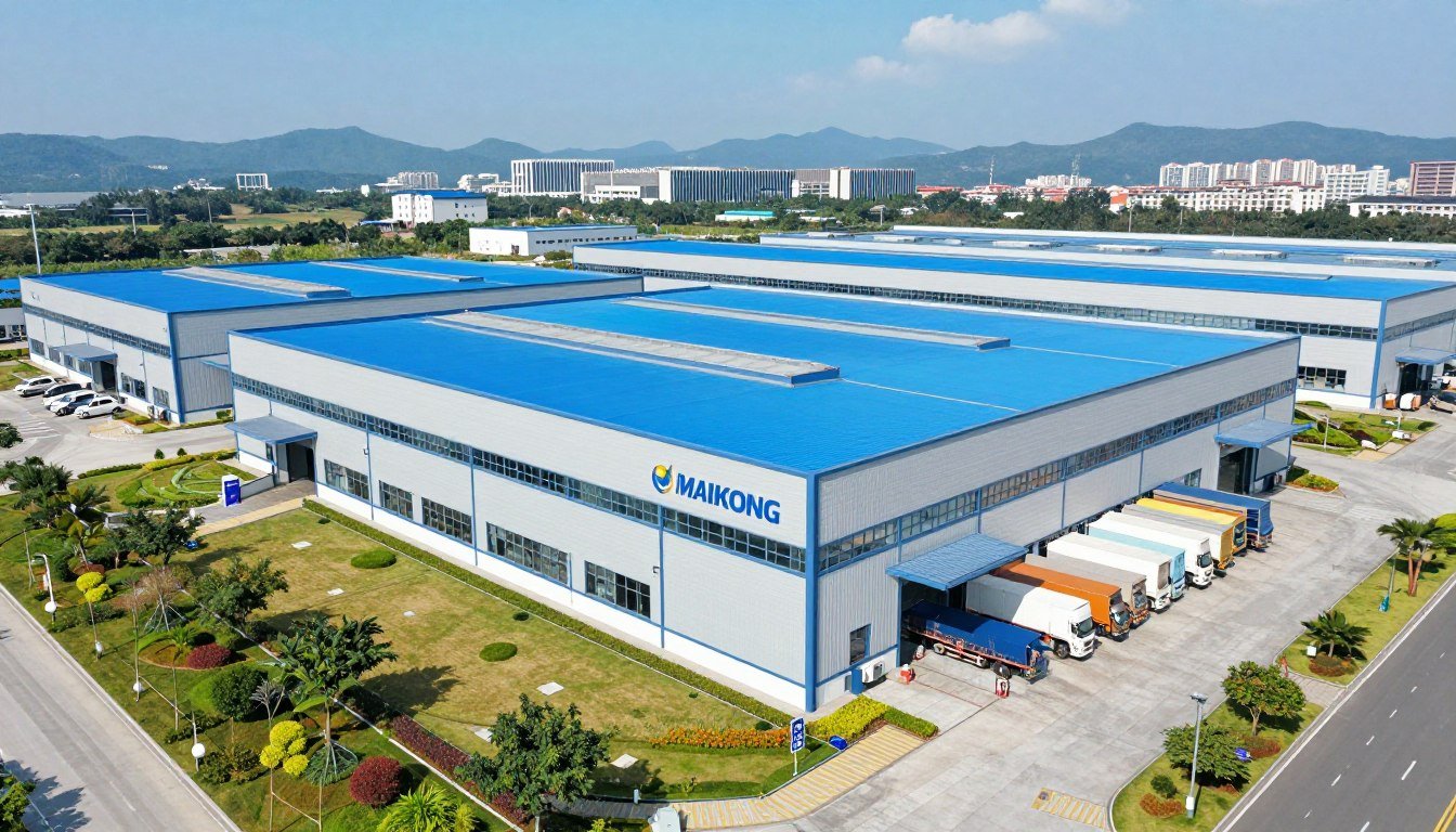 MAIKONG manufacturing facility in Shenzhen China showing modern production capabilities