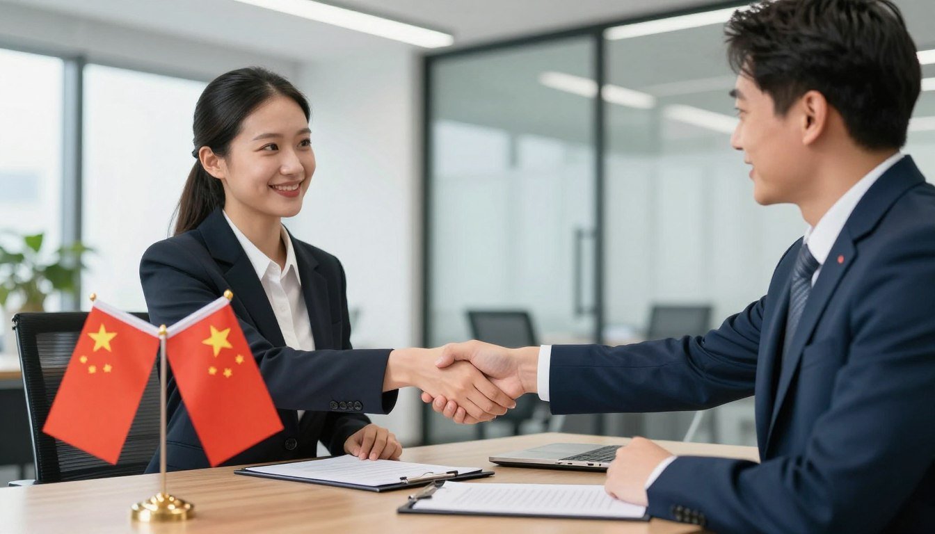 MAIKONG partnership handshake representing distributor opportunities in Philippines