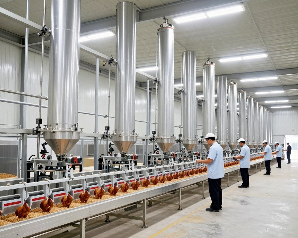 MAIKONG pellet production in Middle Eastern poultry complex