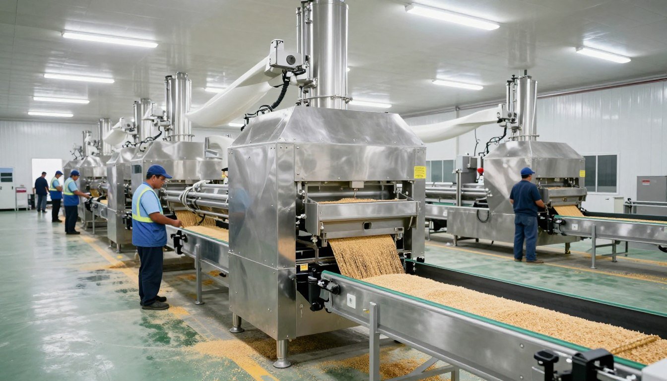 MAIKONG poultry feed production line industrial facility in Philippines