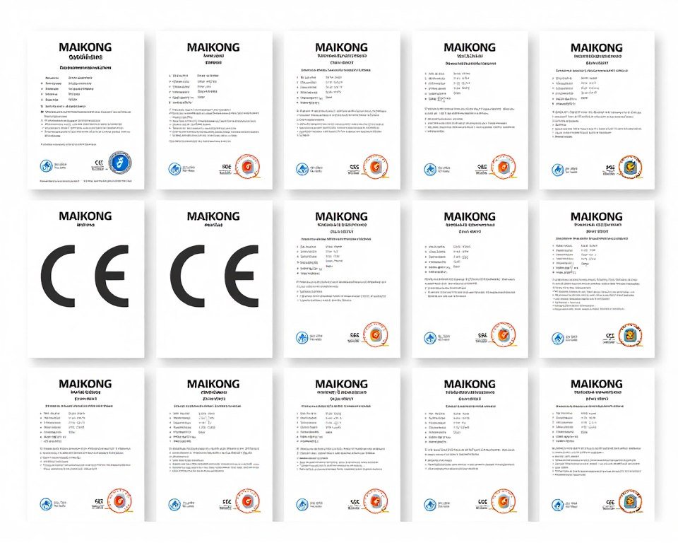 MAIKONG quality certification documents