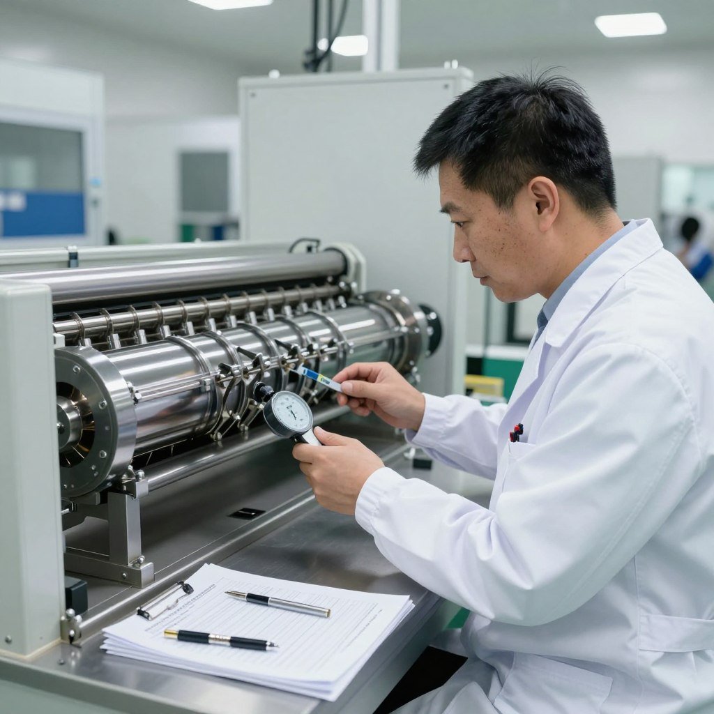 MAIKONG quality control inspection of feed machinery components