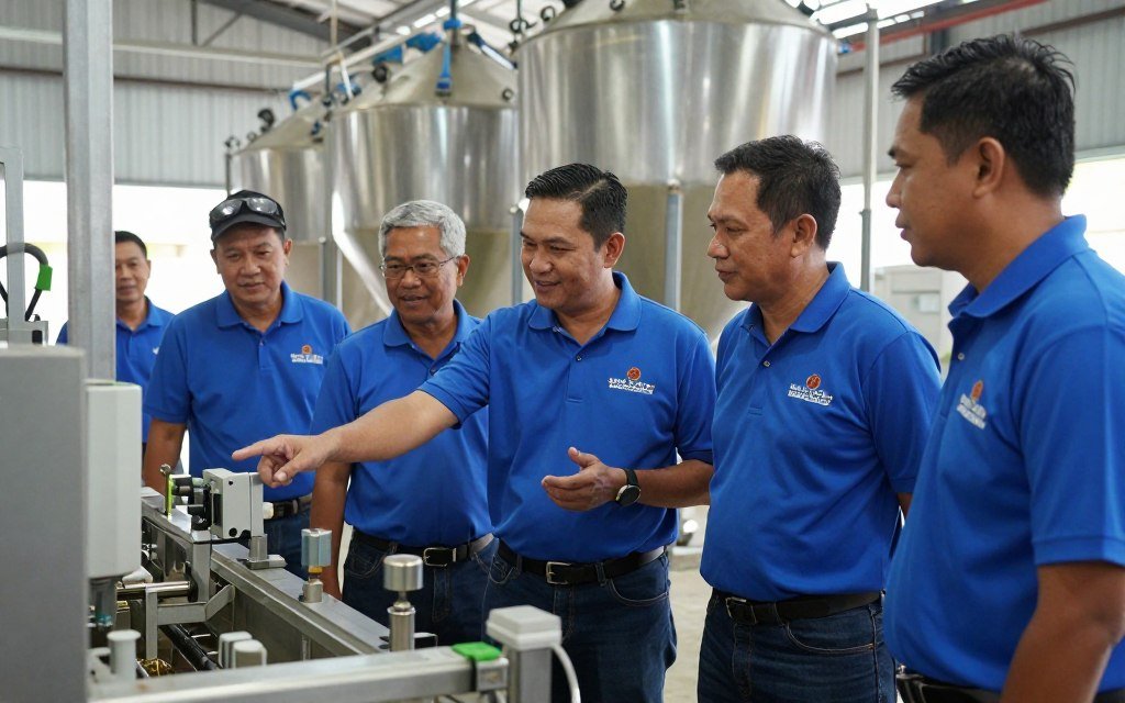 MAIKONG team providing technical support to Philippine customer