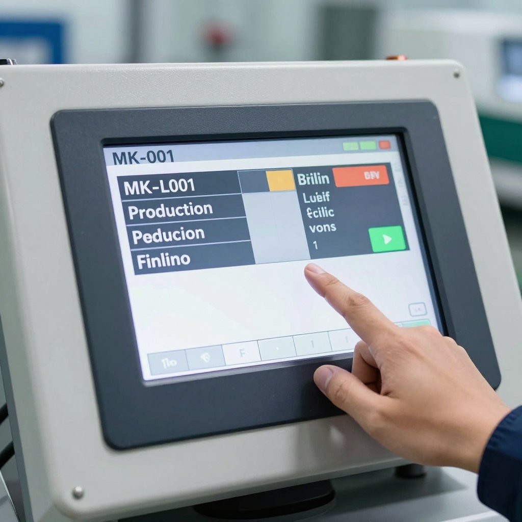 MK-L001 control panel interface