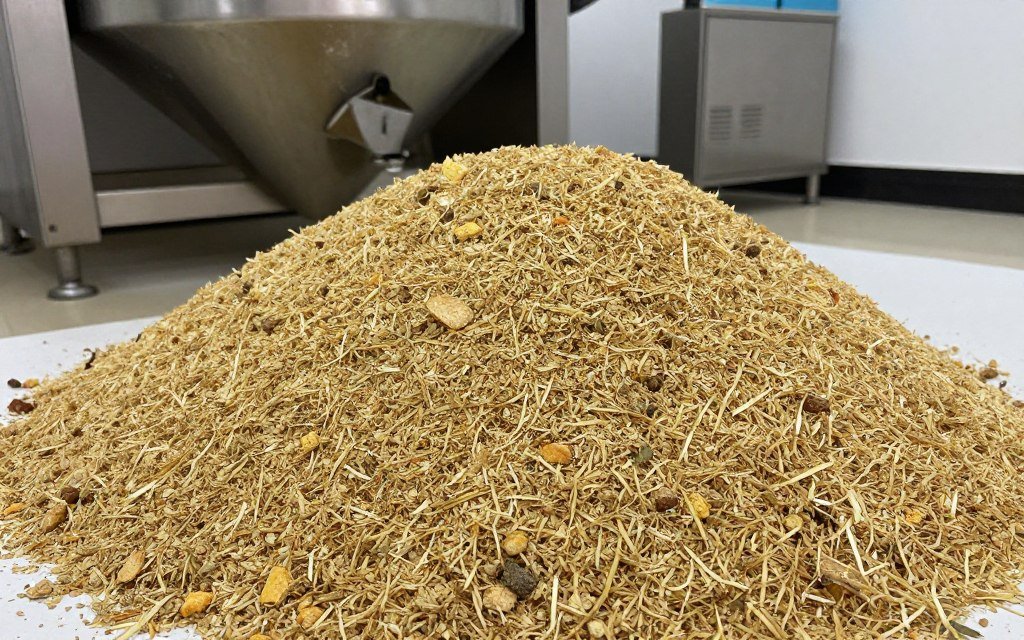 Mash feed production process