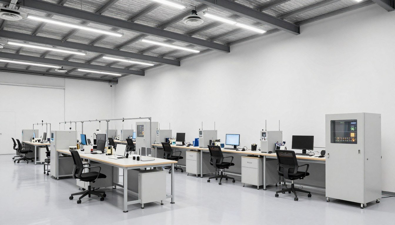 Modern European organic fertilizer production facility