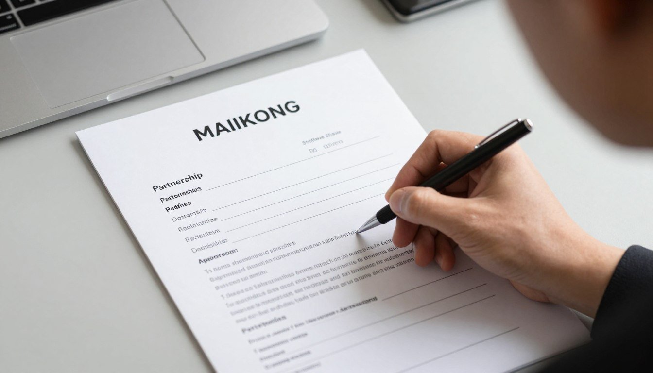 Partnership application form for MAIKONG distributorship