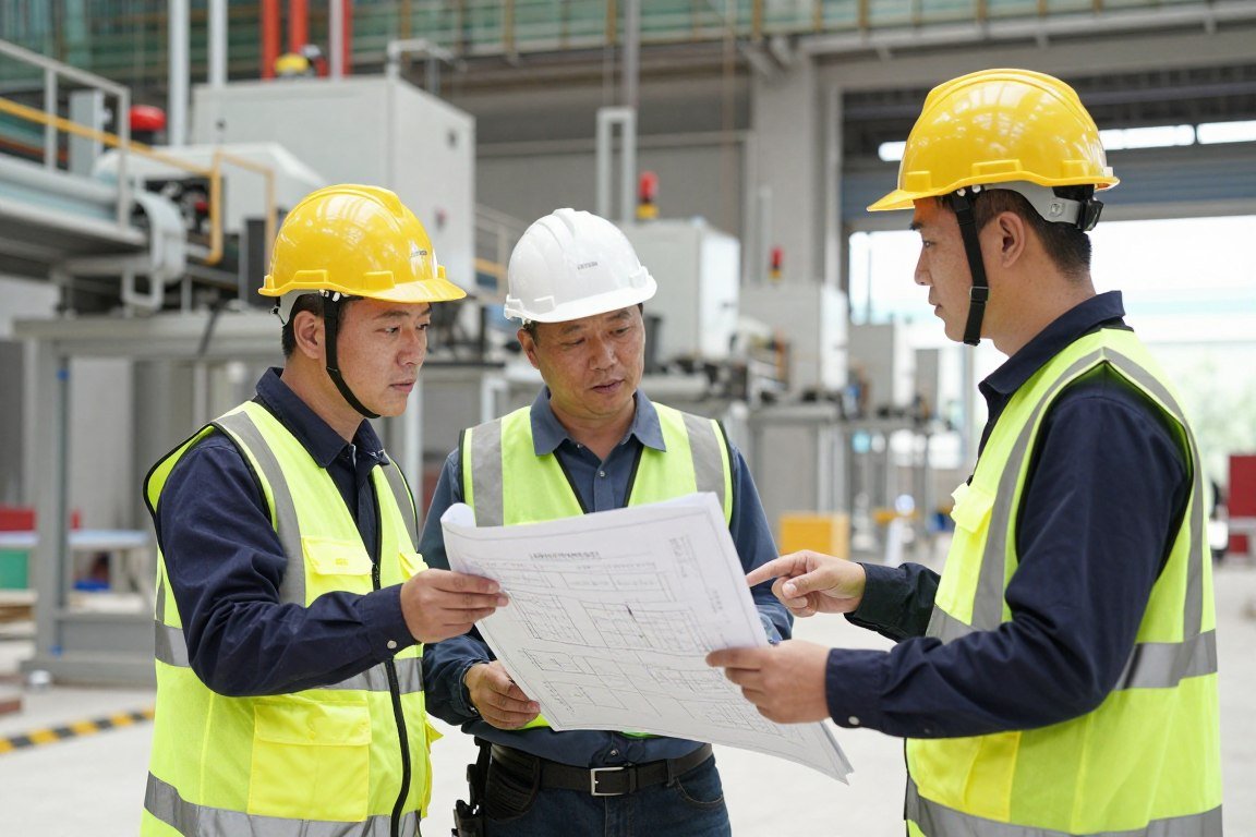 Planning and installation of cattle feed production facility