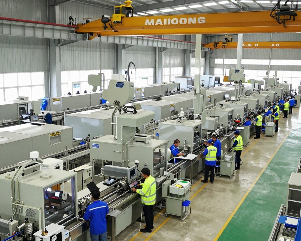 Poultry feed production line in Thailand