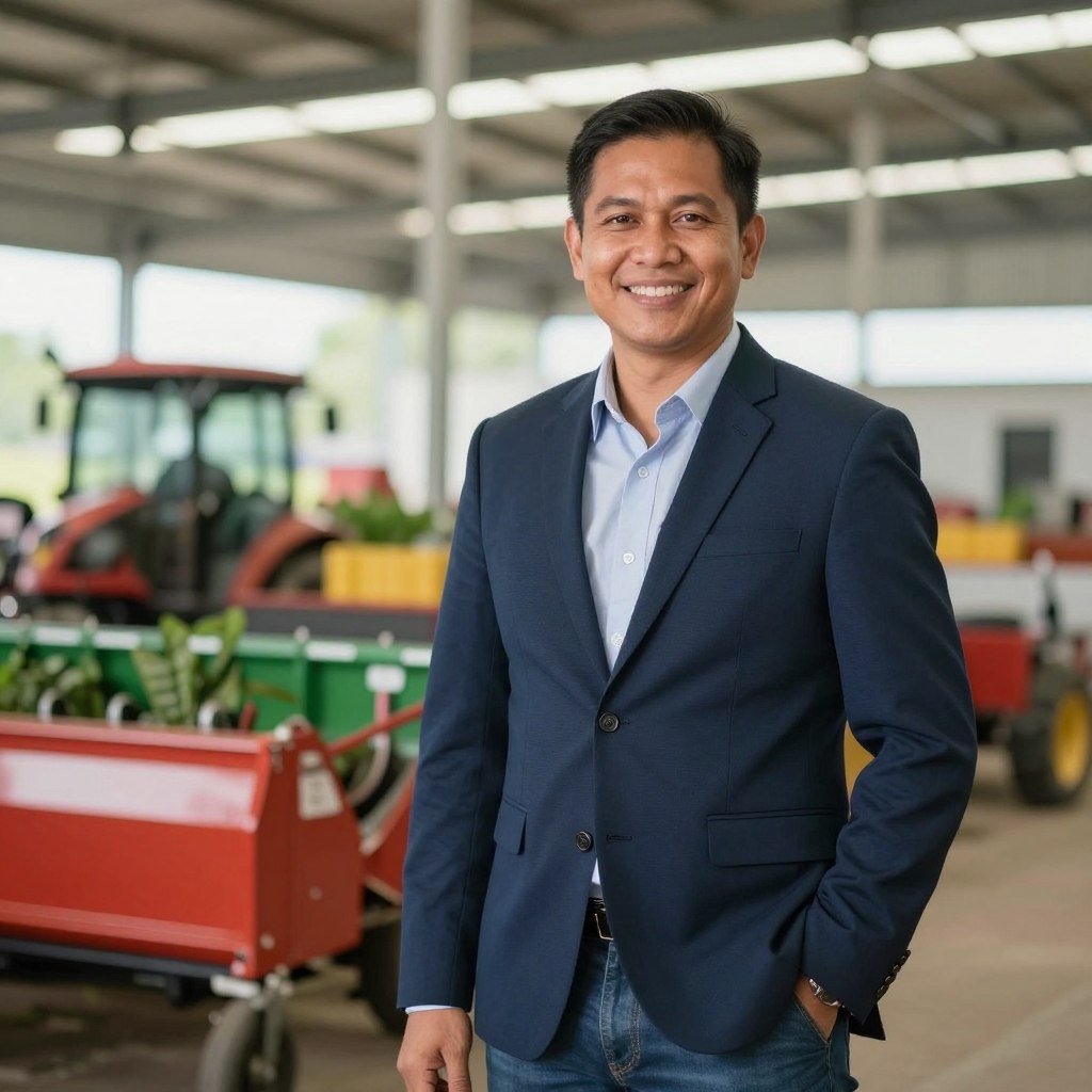 Professional agricultural business representative