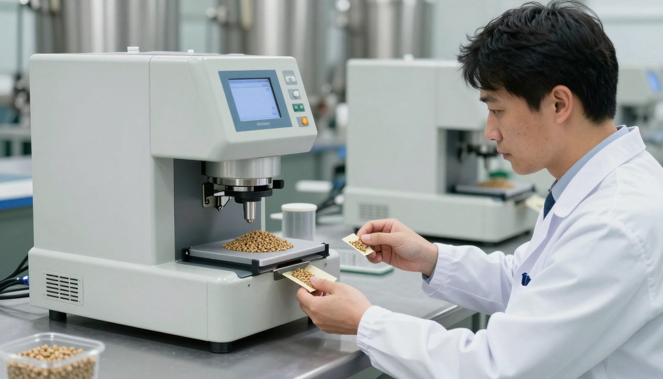 Quality control in feed production