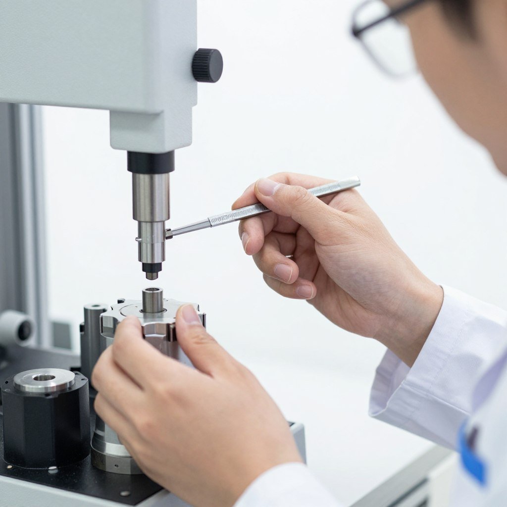 Quality control inspection of feed pellet machine components