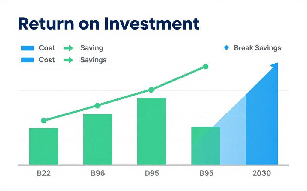 ROI calculation chart for feed production investment