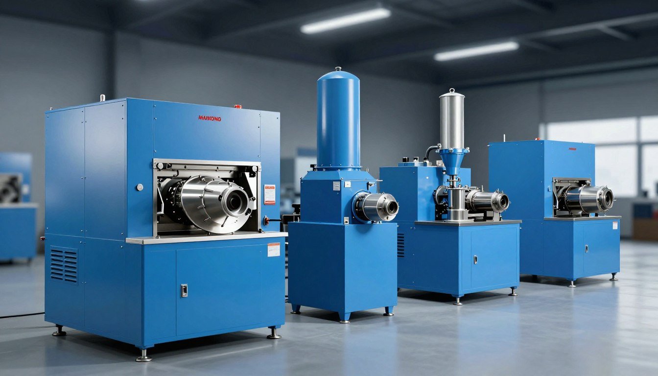 Range of MAIKONG pellet production equipment