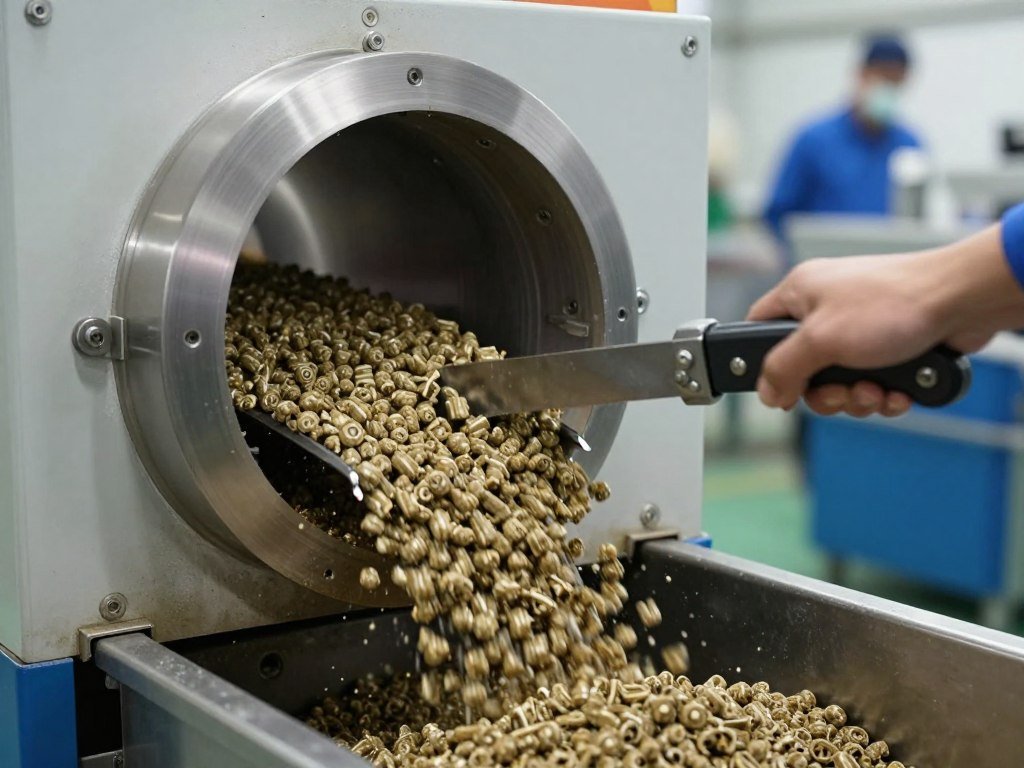 Ring die pellet machine manufacturing feed pellets