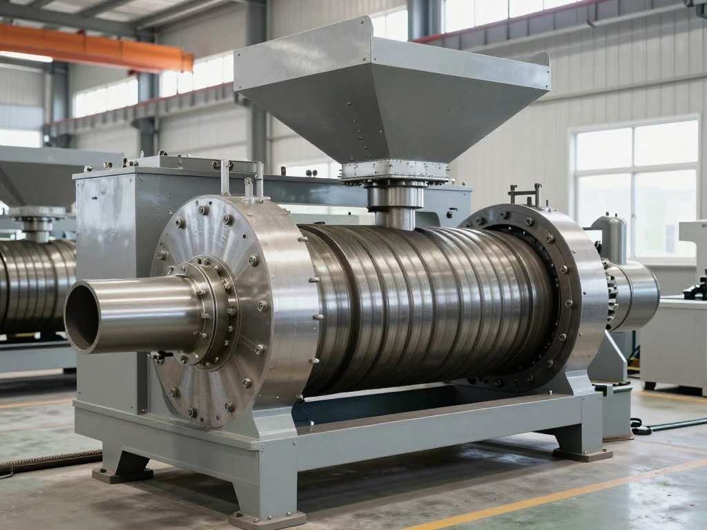 Ring die pellet mill for producing sinking aqua feed