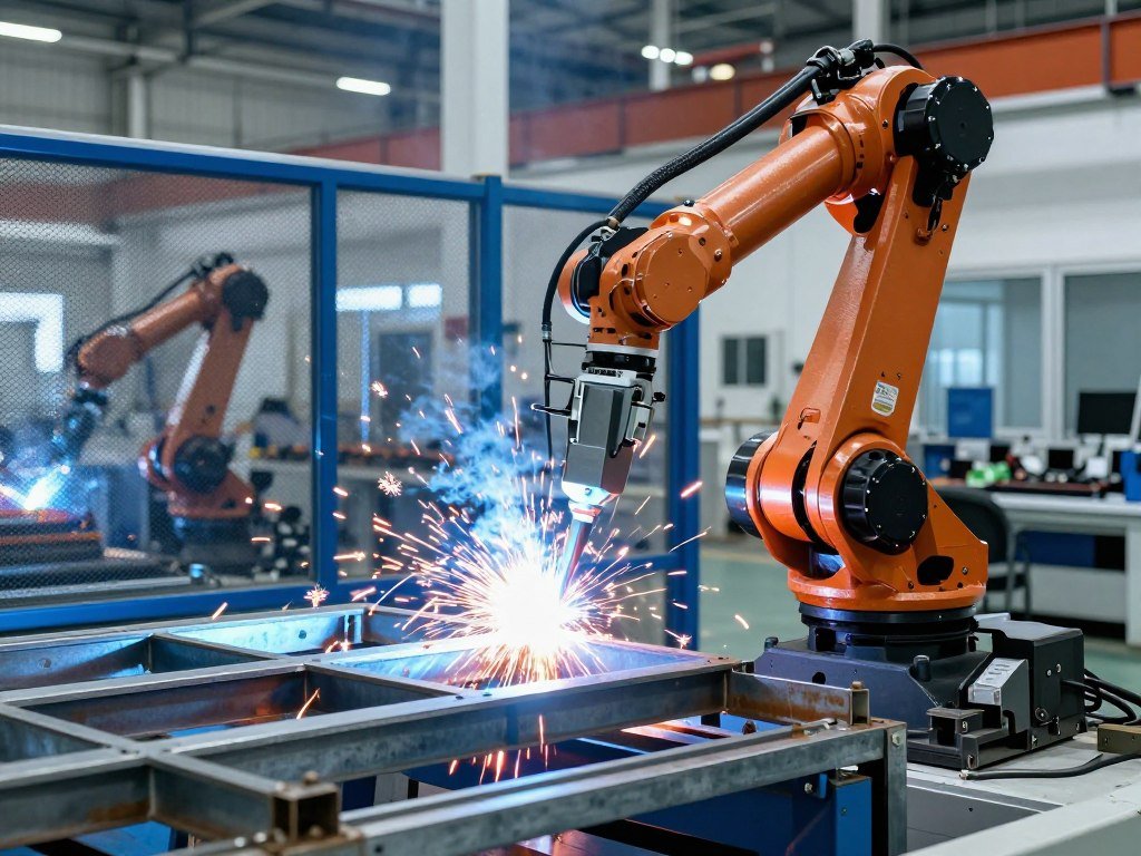 Robotic welding in MAIKONG production