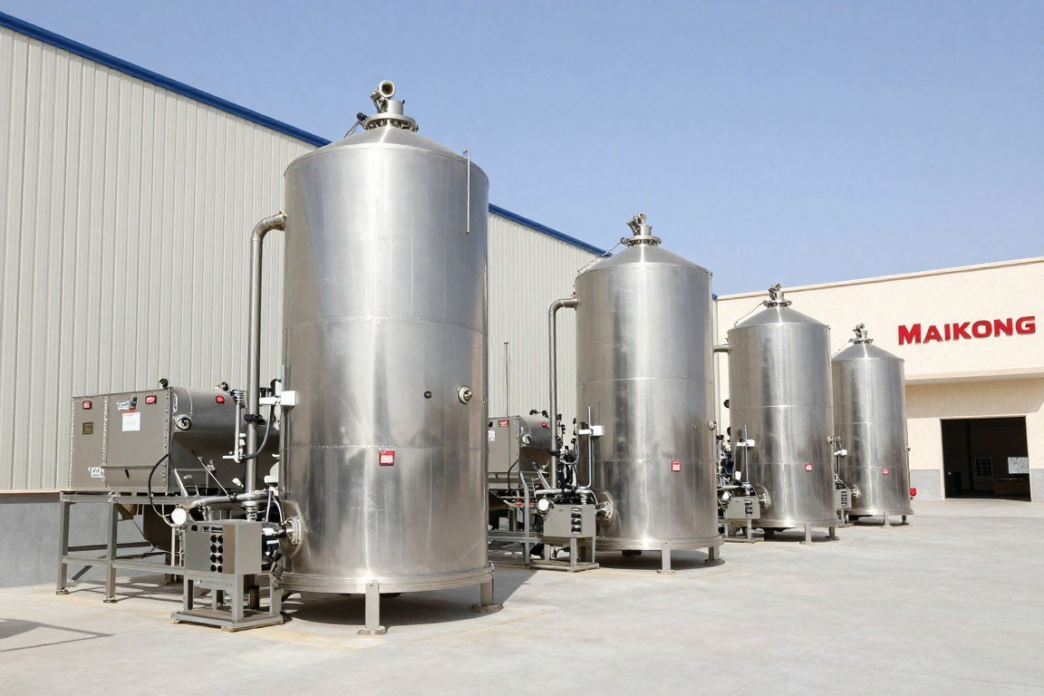 Saudi Arabian aquaculture feed mill in modern facility