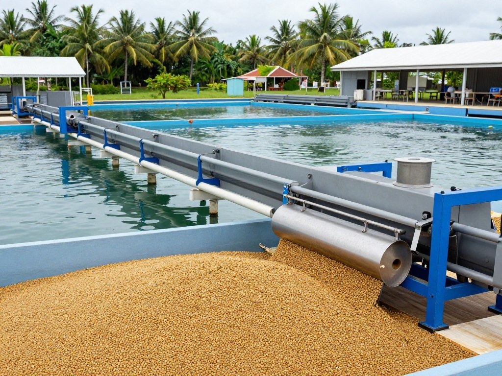 Southeast Asian aquaculture feed production