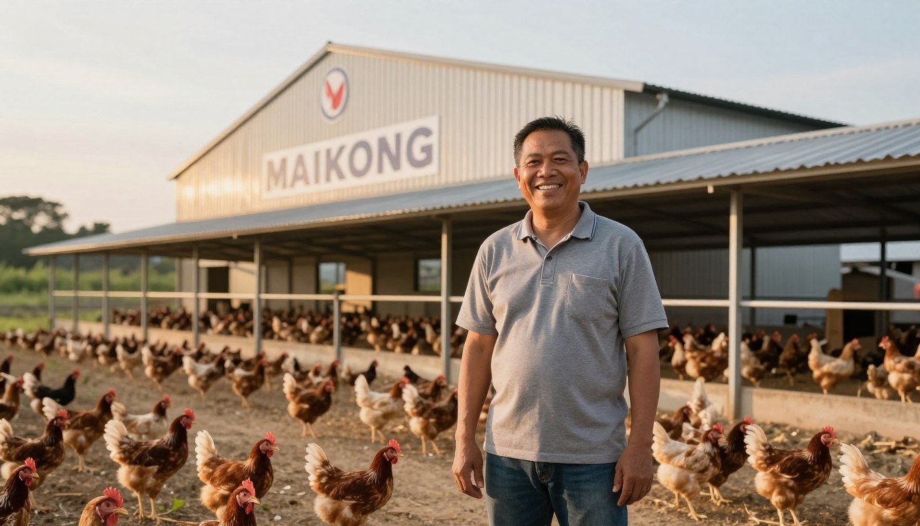 Success story - Philippine poultry farm with MAIKONG feed production line Success story - Philippine poultry farm with MAIKONG feed production line