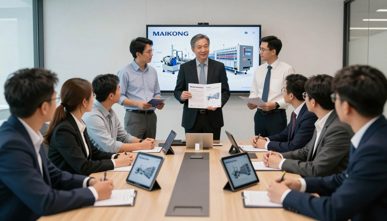 Successful MAIKONG dealer meeting with customers