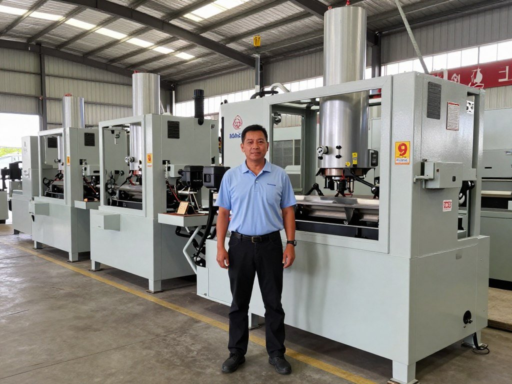 Successful MAIKONG dealer operating feed equipment business in the Philippines