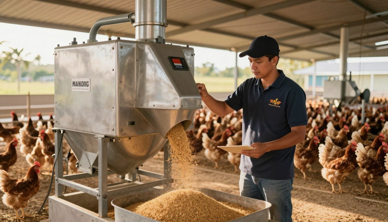 Successful feed production operation in Philippines
