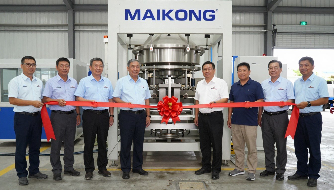 Successful fish feed production line installation by MAIKONG partner