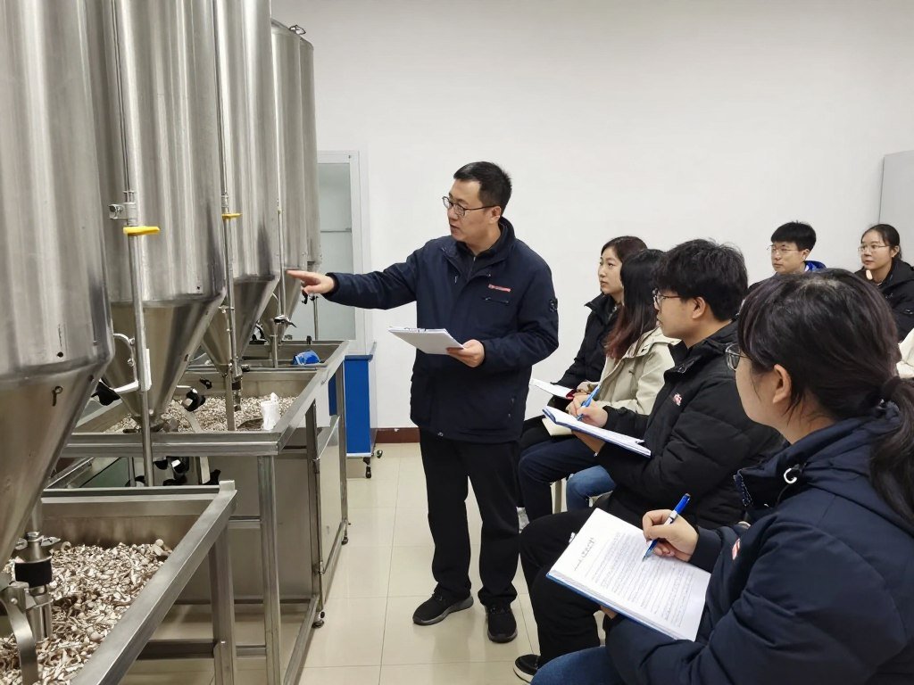 Technical training session for distributors