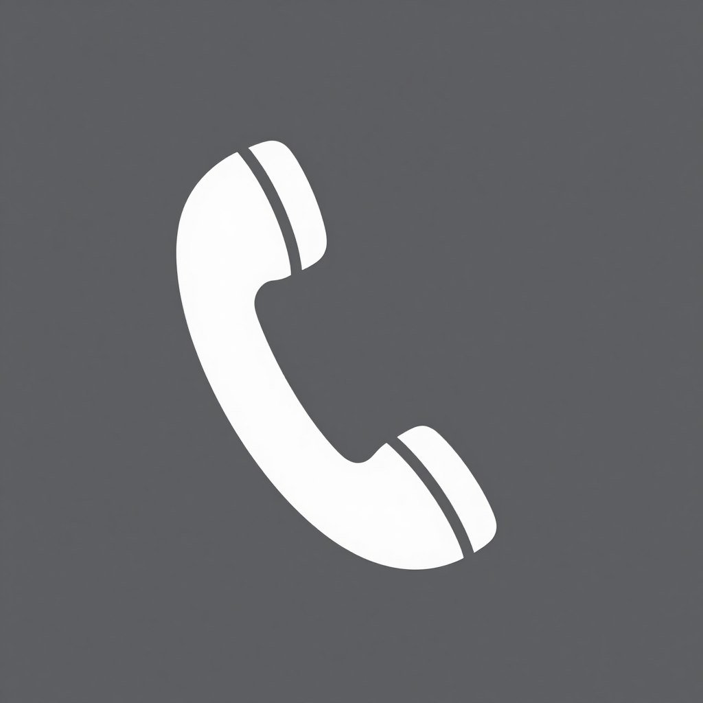 Telephone icon for direct calling