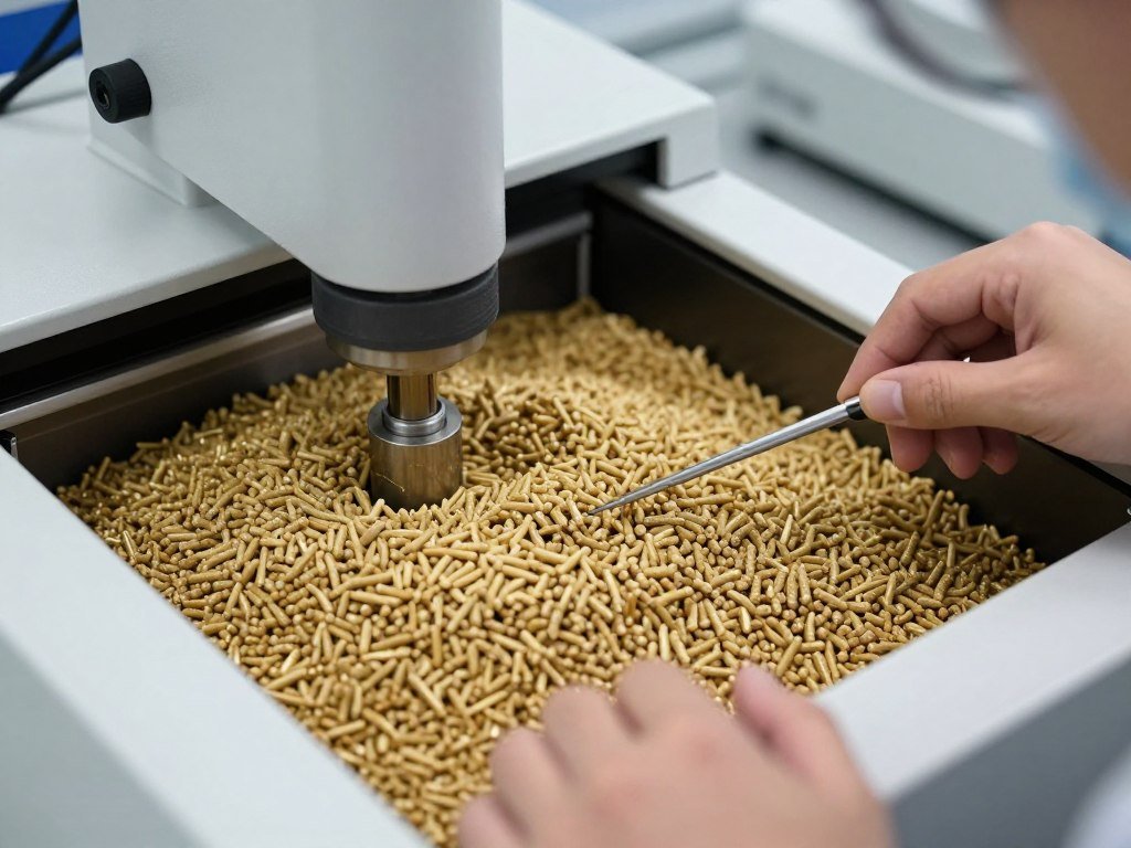 Testing pellet durability and quality