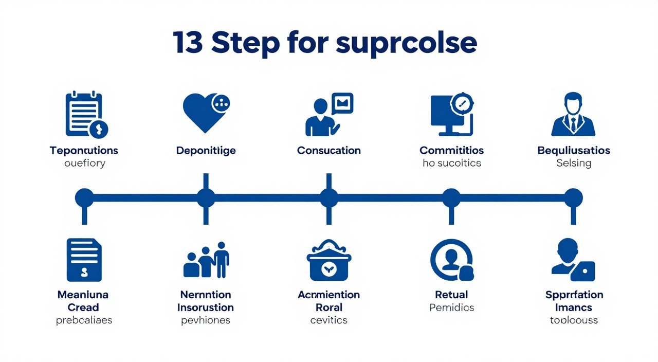 Timeline infographic showing MAIKONG ordering and installation process