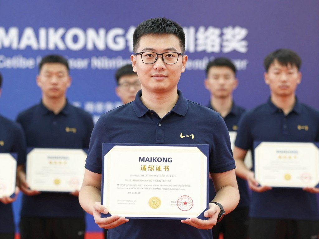 Training certificate awarded to Philippine feed mill operators