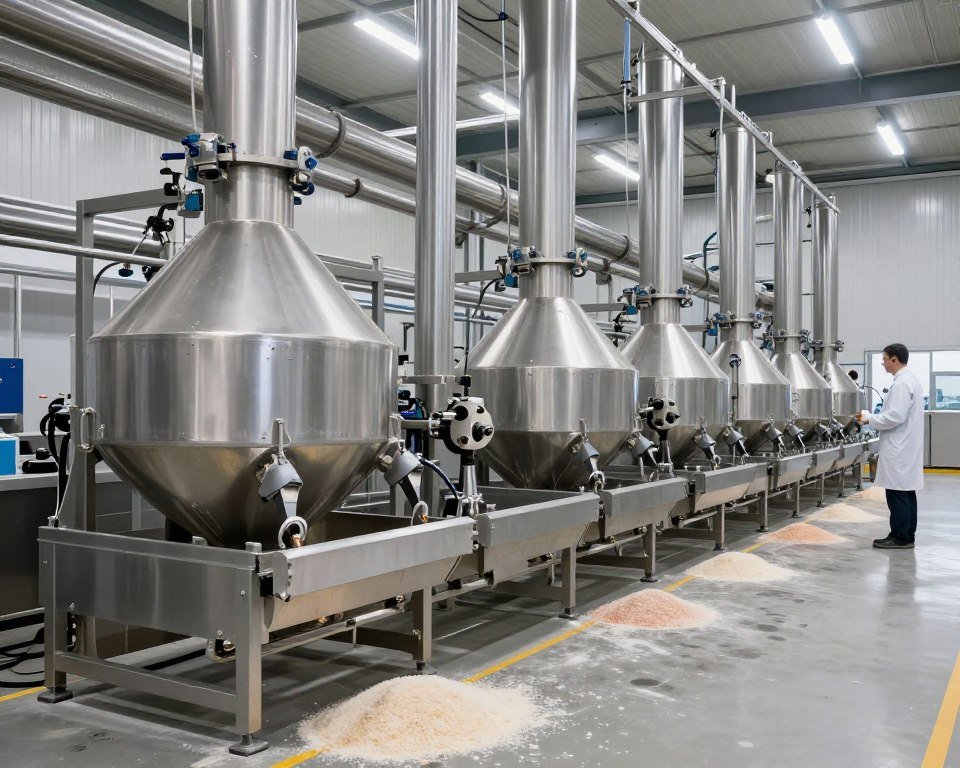 Trout feed facility in Poland with MAIKONG equipment