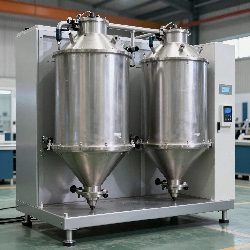Twin-shaft mixer