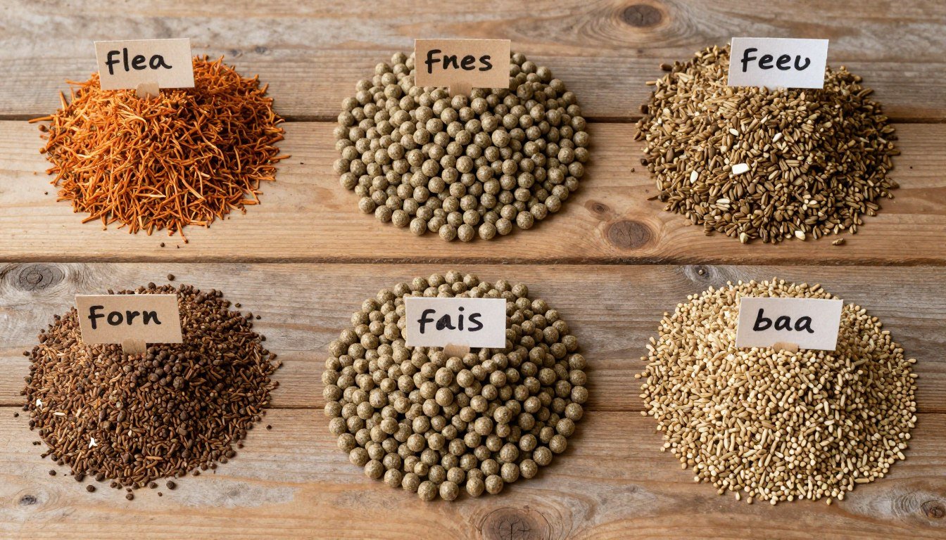 Various livestock feed pellets for cattle pigs goats and rabbits produced by MAIKONG equipment