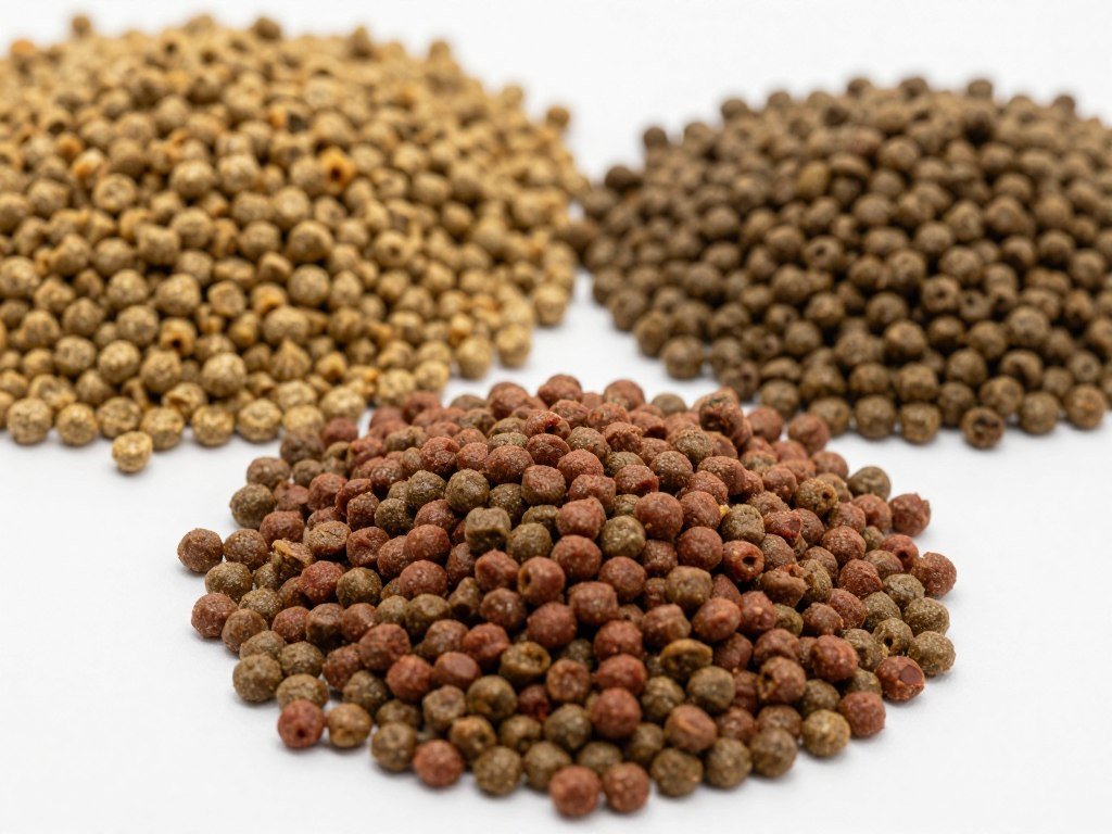Various types of feed pellets for poultry, livestock and aquaculture Various types of feed pellets for poultry, livestock and aquaculture