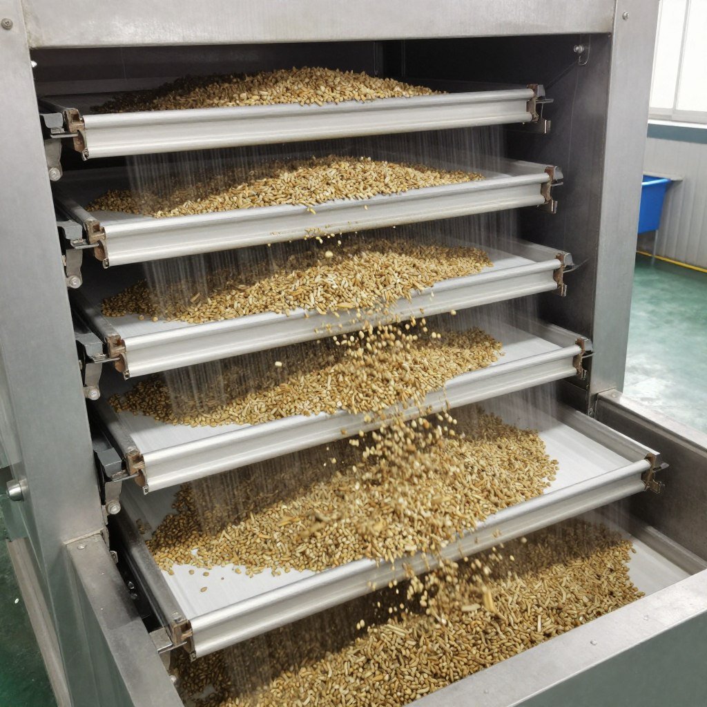 Vibrating screen classifier