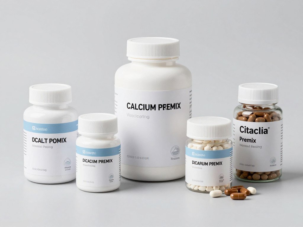 Vitamin and mineral premixes for fish feed formulation