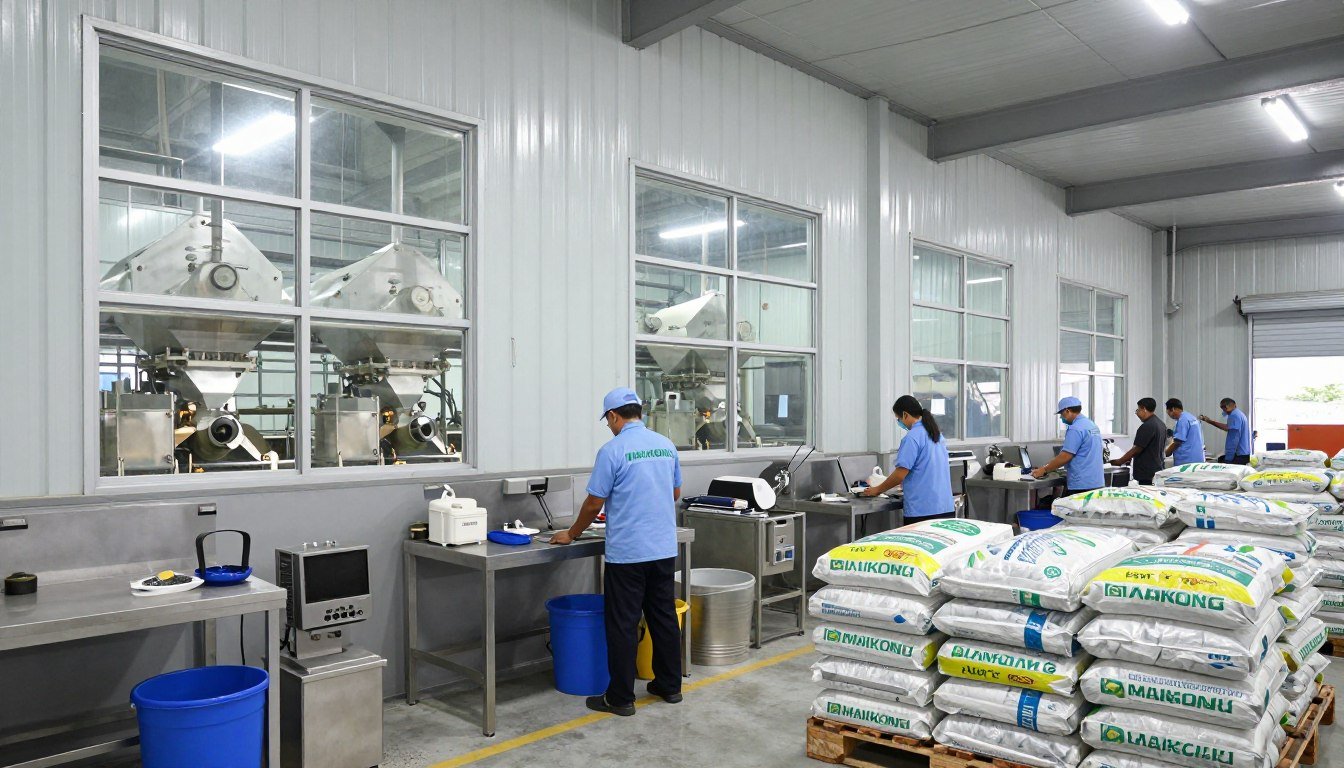 Dagupan commercial bangus feed production facility Dagupan commercial bangus feed production facility