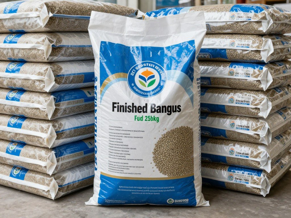 Feed packaging with customer branding
