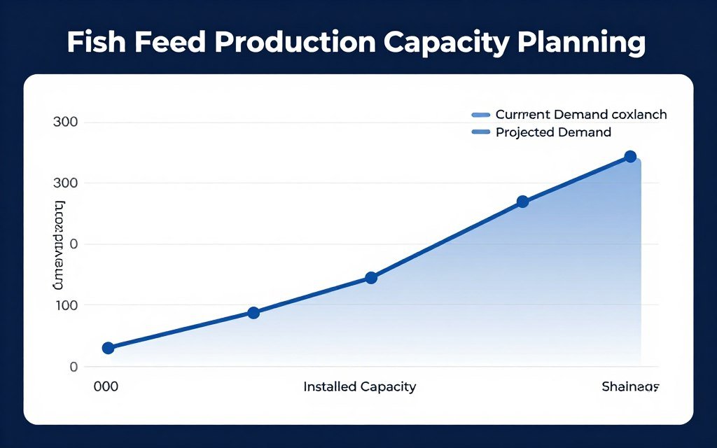 Graph showing capacity planning over time Graph showing capacity planning over time