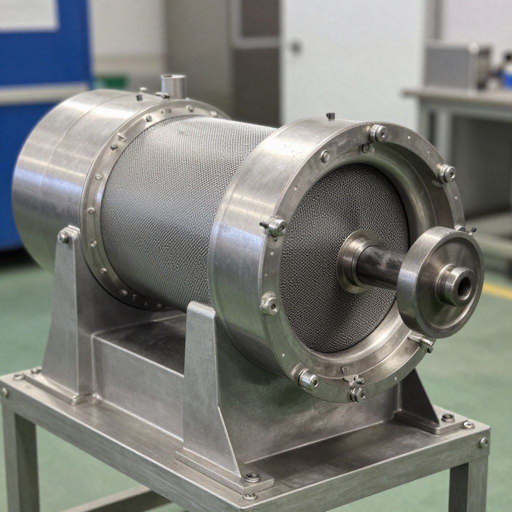 Industrial hammer mill for fish feed grinding