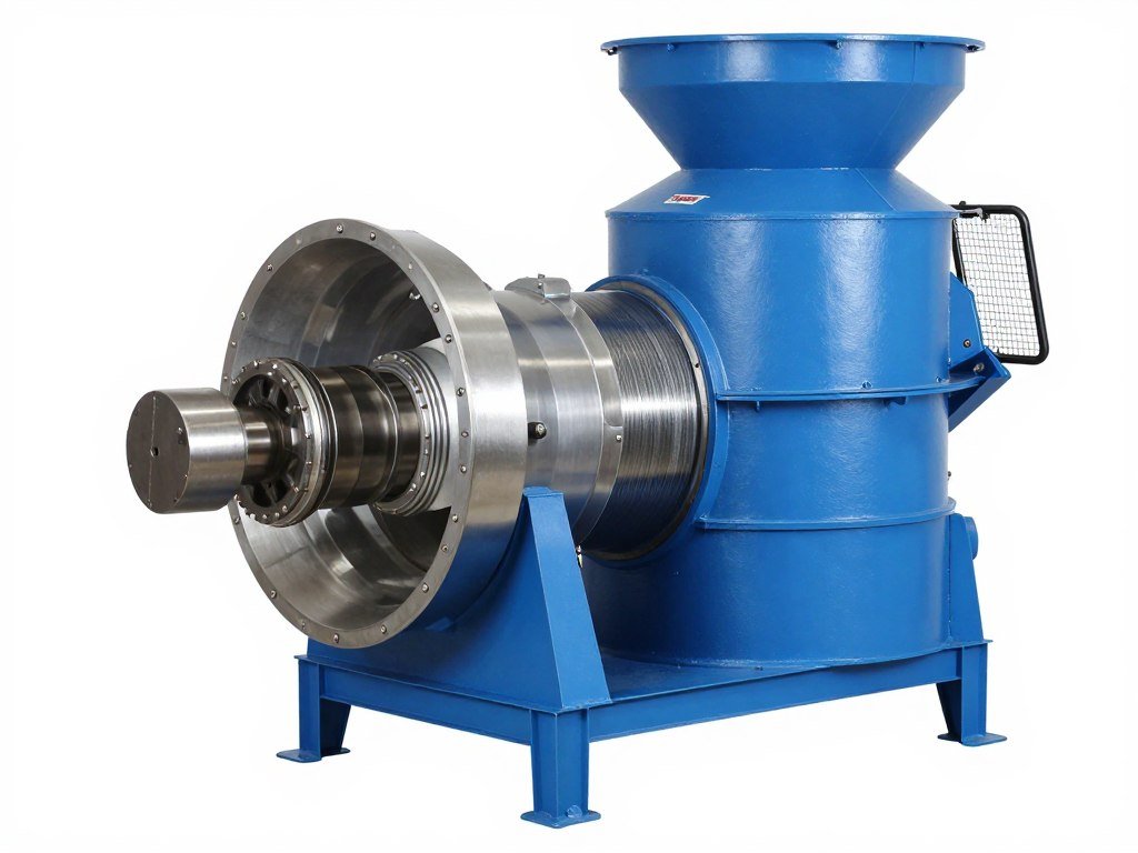 MAIKONG hammer mill component for feed pellet production line showing internal hammer configuration MAIKONG hammer mill component for feed pellet production line showing internal hammer configuration